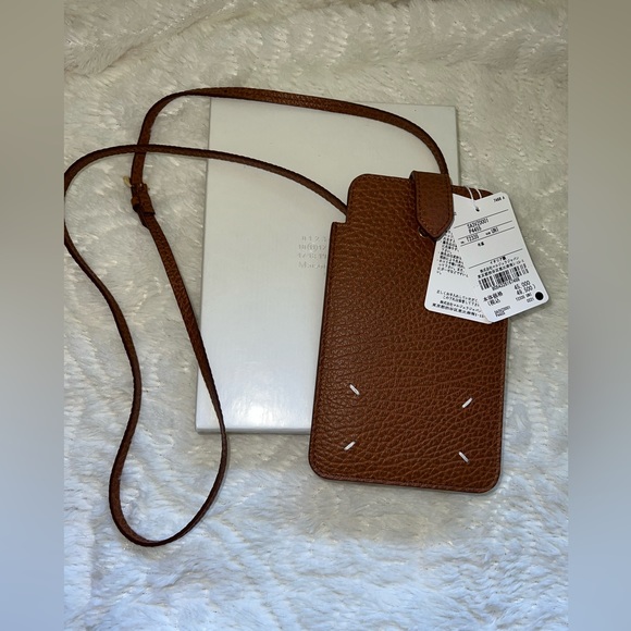 💯 Authentic 🫶🏻Maison Margiela | Unisex Leather Smart Phone Case or Card Case - Picture 2 of 8